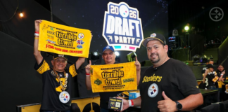 The party in Mexico City for the first round of the NFL Draft