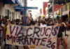 Migrants in Tapachula recreate a Stations of the Cross to highlight the crisis in Chiapas