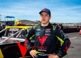 Zacatecas driver Mateo Girón will compete in the Challenge Series in Tulum