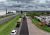 Construction and remodeling work continues on the Chapala Highway