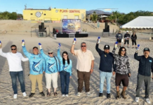 What threatens the Blue Whale in the waters of Loreto, Baja California Sur?