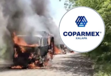 Coparmex condemns insecurity after the burning of 5 trucks in northern Veracruz