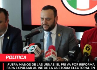 Is Chihuahua breaking away from the INE? The PRI launches an “electoral wall” for 2027.