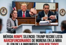 “THEY’RE COMING FOR EVERYONE”: MÉRIDA HAS ALREADY STARTED TALKING IN NEW YORK, AND THE SINALOA CASE IS TURNING INTO A POLITICAL TIME BOMB FOR MORENA.