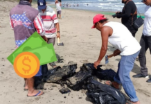 Today, aid of 4,000 pesos will be distributed to fishermen in Veracruz affected by the spill.