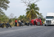Overturn Sparks Looting of Air Conditioners in Atasta