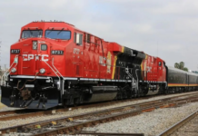 Canadian rail demand from Mexico