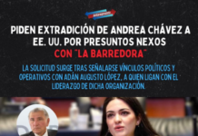 Demands Rise for Andrea Chávez’s Extradition to U.S. Soil; She Is Accused of Complicity with Adán Augusto’s Networks, Allegations Claim.