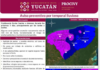 Heavy rains are expected in Yucatán over the next few days.