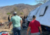 At least 11 dead and 32 injured in a bus accident in Nayarit