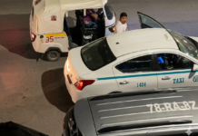 Taxi driver in Playa del Carmen beats elderly motorcycle taxi driver with a bat