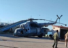 Navy helicopter makes emergency landing in Mazatlán, Sinaloa