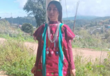 Oaxaca: Protest over the Disappearance of Roxana López, a Triqui Engineer