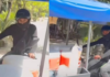 “Go back to your neighborhood”: Argentinian chases Mexican vendor and his stall in Tulum; outrageous incident