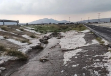 Amazing! Tornado and hailstorm hit Cuyoaco, Puebla