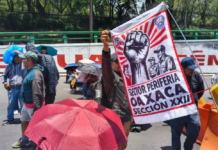 CNTE intensifies its protests with the takeover of the Oaxaca airport