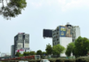 Mexico City plastered with illegal advertising; chaos in the urban landscape
