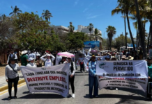 Fishing sector marches in Mazatlán to demand a halt to illegal shrimp fishing