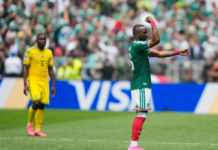 Julián Quiñones, player of the match. Mexico defeats South Africa 2-0