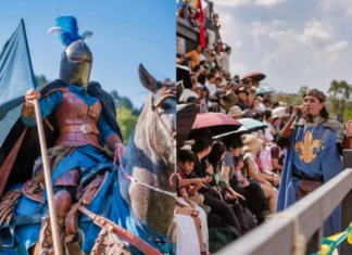 A 2-for-1 deal! Wine, mead, and medieval knights take over this beautiful hacienda in Querétaro.