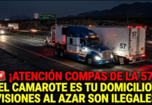 Against abuse on Highway 57: What to do if Immigration, the National Guard, or the Army wants to search your truck or sleeper cab.