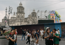 Protests threaten to disrupt the World Cup ceremony in Mexico City.