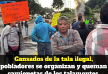 “Enough is enough!”: Ocoyoacac community blocks Mexico-Toluca highway in defense of their forests