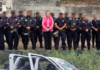 Eight municipal police officers from Coeneo arrested.