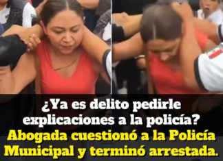 The arrest of Celia García sparks criticism against the Municipal Police in San Luis Potosí