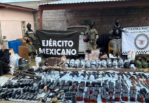 Army confirms massive seizure in Durango, including all these weapons and over 36,000 rounds of ammunition.