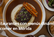 3 Restaurants with dynamic menus for eating in Mérida