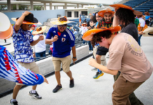 Arma Cultura World Cup Celebration with locals and foreigners at the NL Pavilion in the Water Park