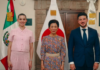 Princess Hisako of Japan arrives in Nuevo León
