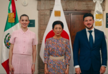 Princess Hisako of Japan arrives in Nuevo León