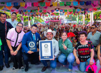 Xilitla breaks Guinness World Record, bringing the huapango of San Luis Potosí to the world’s attention