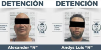 Two Cubans were arrested; one of them got into a fight with an elderly woman and her son over a fence in Quintana Roo.