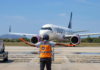 The first flight from Puebla to Ixtapa Zihuatanejo carried 99 passengers.