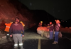 Landslides reported on the Tehuacán-Huajupan highway due to rain