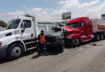 Second day of pile-ups on Highway 57; heavy vehicles damage 20 vehicles