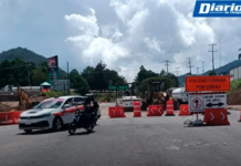 Roads in San Cristóbal will be closed for 40 days due to construction work.