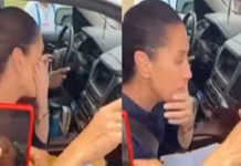 Sheinbaum spat on during tour in Tamaulipas; video goes viral