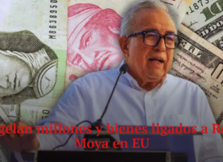 Millions and assets linked to Rocha Moya frozen in the US