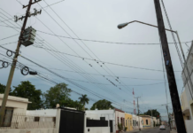 Mérida on the verge of a blackout