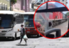 What will happen to the driver who beat a train across the tracks in Nayarit?