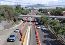 90,000 vehicles stop circulating daily on B Quintana, in Queretaro