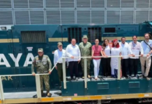 FREIGHT TRAIN WILL STING DEVELOPMENT IN 5 STATES