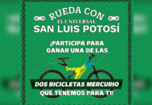 Ride with EL UNIVERSAL San Luis Potosí and win a bicycle.