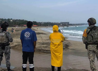 The body of a drowned person was found on Palmarito Beach in Puerto Escondido.