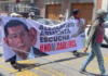 Protesters march against the Puebla Cablebús; they accuse the Armenta government of threatening repression