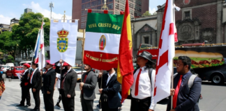 The Paseo del Pendón parade in Mexico City, commemorating the Conquest, has been cancelled.
